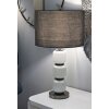 Lampe de table Mauro Ferretti Lumières claires Trois E27 Diamètre 32,5 x 57 cm Blanc Gris