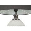 Lampe de table Mauro Ferretti Joie E27 Ø 37,5 x 65 cm blanc gris