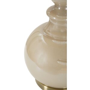 Lampe de table Mauro Ferretti Tour Perly-Eiffel E27 Ø 37,5 x 61 cm nacré