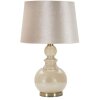 Lampe de table Mauro Ferretti Tour Perly-Eiffel E27 Ø 37,5 x 61 cm nacré
