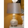 Lampe de table Mauro Ferretti Tour Perly-Eiffel E27 Ø 37,5 x 61 cm nacré