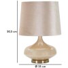 Lampe de table Mauro Ferretti Perly Ronde E27 Ø 35 x 50,5 cm nacré