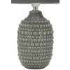 Lampe de chevet Mauro Ferretti Points E14 Ø 15x30,5 cm gris
