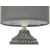 Lampe de chevet Mauro Ferretti Points E14 Ø 15x30,5 cm gris