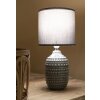 Lampe de chevet Mauro Ferretti Points E14 Ø 15x30,5 cm gris