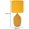 Lampe de chevet Mauro Feretti Points E14 Ø 15 x 30,5 cm beige