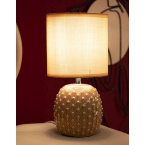 Lampe de chevet Mauro Ferretti Pontus E14 Ø 14x27 cm pêche