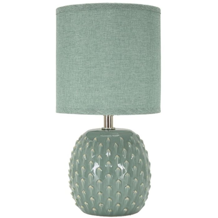 Lampe de chevet Mauro Ferretti Pontus E14 Ø 14x27 cm vert olive