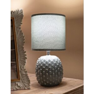 Lampe de chevet Mauro Ferretti Pontus E14 Ø 14x27 cm vert olive