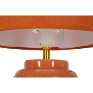 Lampe de table carrée Mauro Ferretti E27 Ø 28 x 44 cm orange