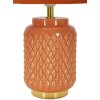 Lampe de table carrée Mauro Ferretti E27 Ø 28 x 44 cm orange