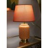 Lampe de table carrée Mauro Ferretti E27 Ø 28 x 44 cm orange