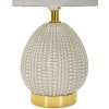 Lampe de table Mauro Ferretti Flavi E14 Ø 15 x 30,5 cm gris