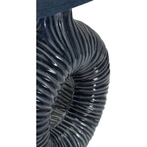Lampe de table Mauro Feretti Seta E14 28,5 x 15 x 43 cm bleu