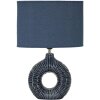 Lampe de table Mauro Feretti Seta E14 28,5 x 15 x 43 cm bleu