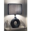 Lampe de table Mauro Feretti Seta E14 28,5 x 15 x 43 cm bleu