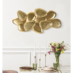 Lampe murale Mauro Ferretti Coquille E14 59,8 x 11 x 31 cm or