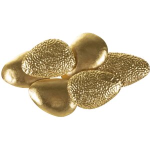 Lampe murale Mauro Ferretti Coquille E14 44x11x28 cm or
