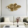 Lampe murale Mauro Ferretti Coquille E14 44x11x28 cm or
