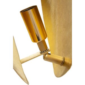 Lampe murale Mauro Ferretti Coeur Doré E14 25,5 x 15 x 24 cm dorée