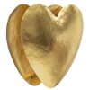 Lampe murale Mauro Ferretti Coeur Doré E14 25,5 x 15 x 24 cm dorée