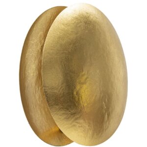 Lampe murale Mauro Ferretti Or Goldy Rond Ø14 x 26cm oro
