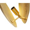 Lampe murale Mauro Ferretti Or Goldy Rond Ø14 x 26cm oro
