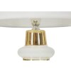 Lampe de table Mauro Ferretti Liara E14 Ø 23x32 cm blanc or