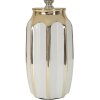 Lampe de table Mauro Ferretti Cassy E27 Ø 25 x 40,5 cm blanc doré