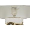 Lampe de table Mauro Ferretti Florida E27 Ø 30x43,5 cm blanc doré