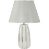 Lampe de table Mauro Ferretti Emmi E27 Ø 30x45 cm blanc argent