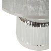 Lampe de table Mauro Ferretti Lucina E14 Ø 20x29 cm blanc argent
