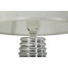 Lampe de table Mauro Ferretti Candela E27 Ø 25x41 cm blanc argent