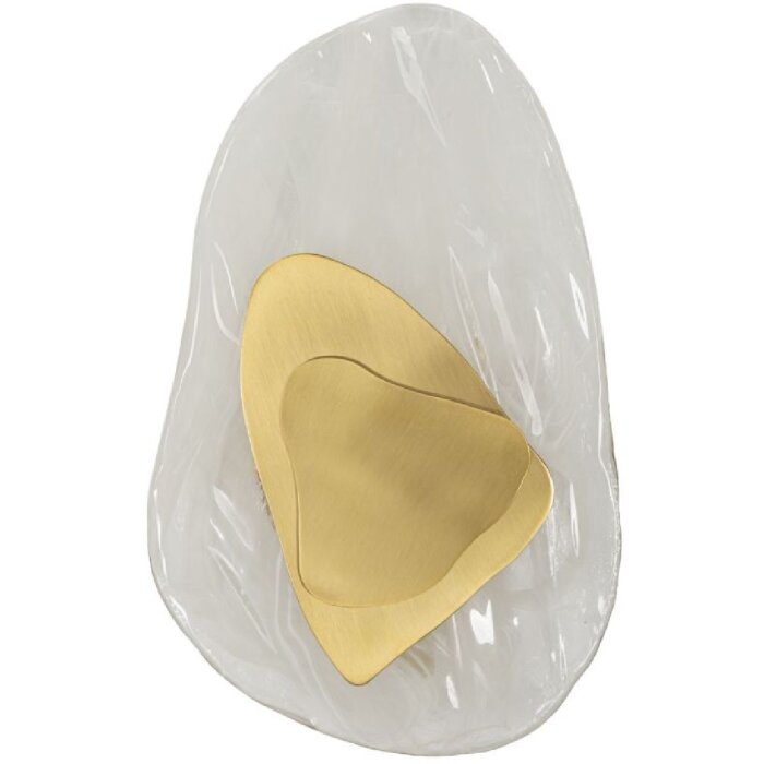 Lampe murale Mauro Ferretti Or Océan Doré E14 21x8x31 cm doré blanc