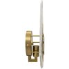 Lampe murale Mauro Ferretti Or Océan Doré E14 21x8x31 cm doré blanc