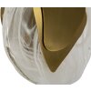 Lampe murale Mauro Ferretti Or Océan Doré E14 21x8x31 cm doré blanc