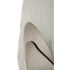 Lampe murale Mauro Ferretti Océan Argent E14 21x8x31 cm argent blanc