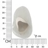 Lampe murale Mauro Ferretti Océan Argent E14 21x8x31 cm argent blanc