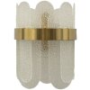 Lampe murale Mauro Ferretti Gris E14 20x14x28 cm or blanc