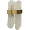 Lampe murale Mauro Ferretti Gris E14 20x14x28 cm or blanc