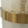 Lampe murale Mauro Ferretti Gris E14 20x14x28 cm or blanc