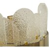 Lampe murale Mauro Ferretti Gris E14 20x14x28 cm or blanc