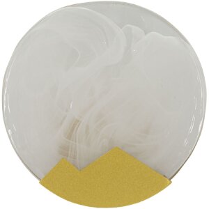 Lampe murale Mauro Ferretti Lune E14 Ø 20x10 cm or...