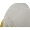 Lampe murale Mauro Ferretti Lune E14 Ø 20x10 cm or blanc