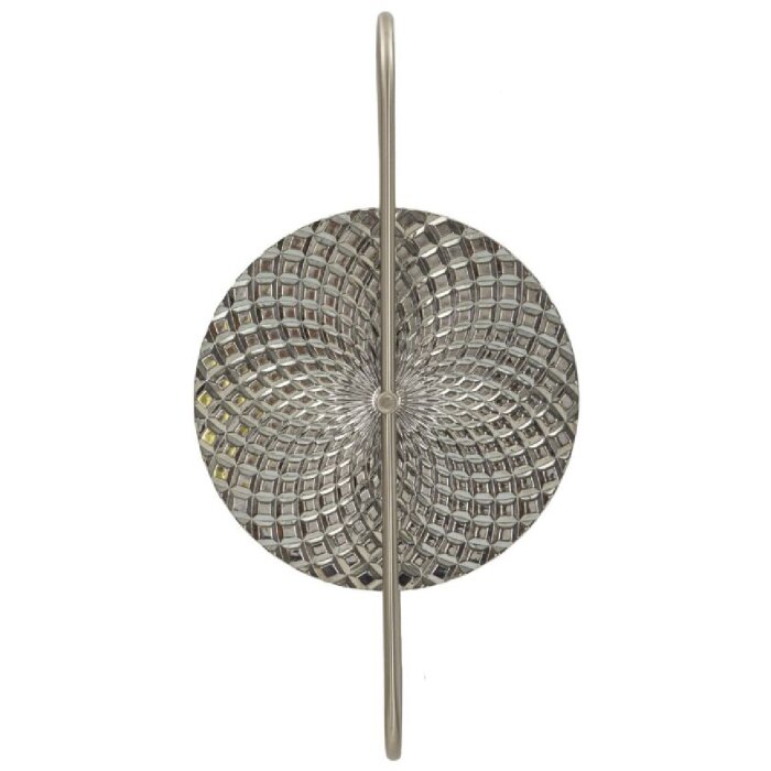 Lampe murale Mauro Ferretti Argenté E14 28x15x54 cm argent