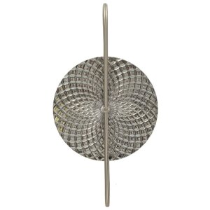 Lampe murale Mauro Ferretti Argenté E14 28x15x54 cm argent