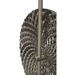 Lampe murale Mauro Ferretti Argenté E14 28x15x54 cm argent