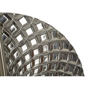 Lampe murale Mauro Ferretti Argenté E14 28x15x54 cm argent