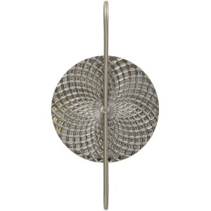 Lampe murale Mauro Ferretti Argenté E14 28x15x54 cm argent