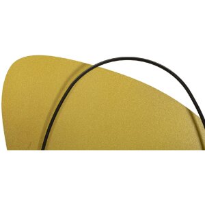 Lampe murale Mauro Ferretti Cycle E27 28x17x32 cm or noir blanc